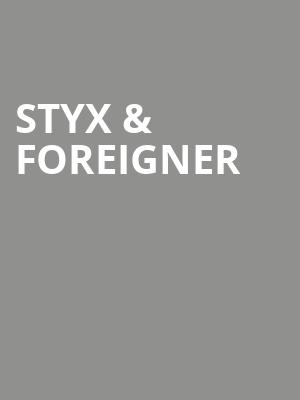 Styx Foreigner, Denny Sanford Premier Center, Sioux Falls